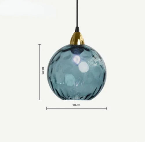 Stylish Glass Globe Pendant Light