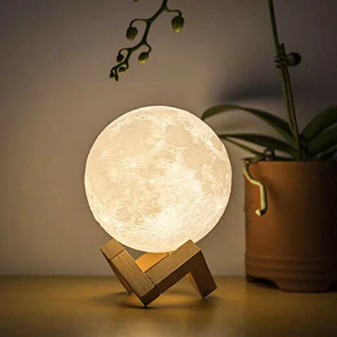 Befez | Elegant Moon Lamp with Cordless Touch Control