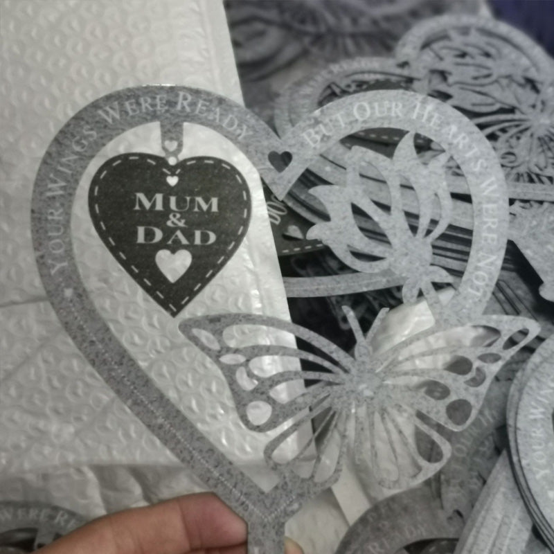 Heartfelt Winged Memory Ornament