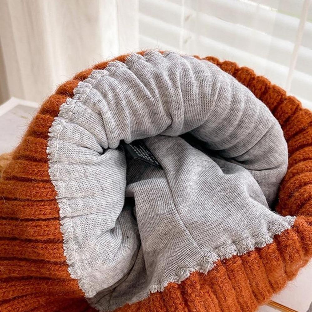 Warm Women's Knitted Winter Beanie Hat