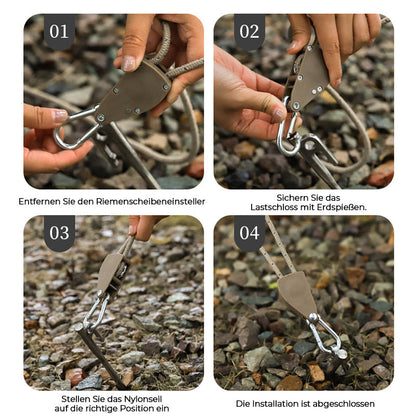 Durable Pulley Adjustment Rope