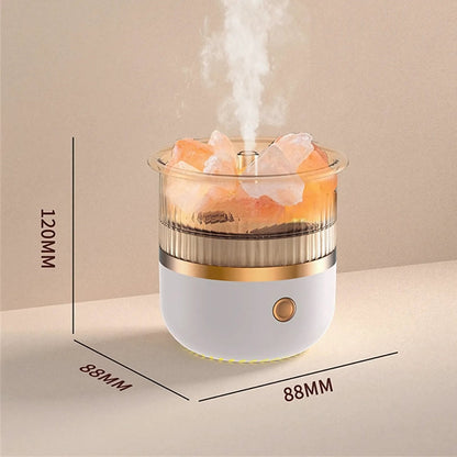 Compact USB Essential Oil Diffuser & Night Lamp