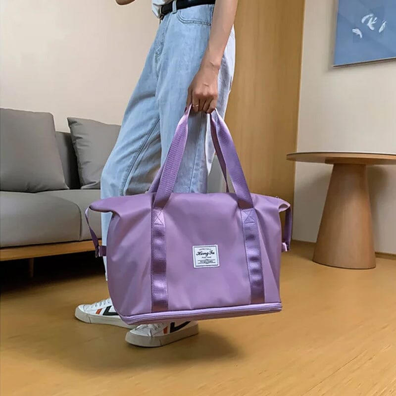 Spacious Dual Compartment Water Resistant Travel Bag