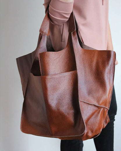 Stylish Eco Leather Tote Bag for Women