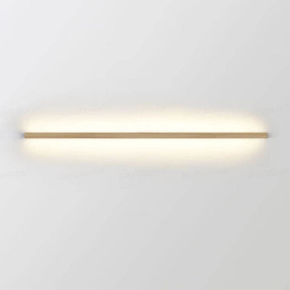 Natural Wooden Japanese LED Wall Lamp