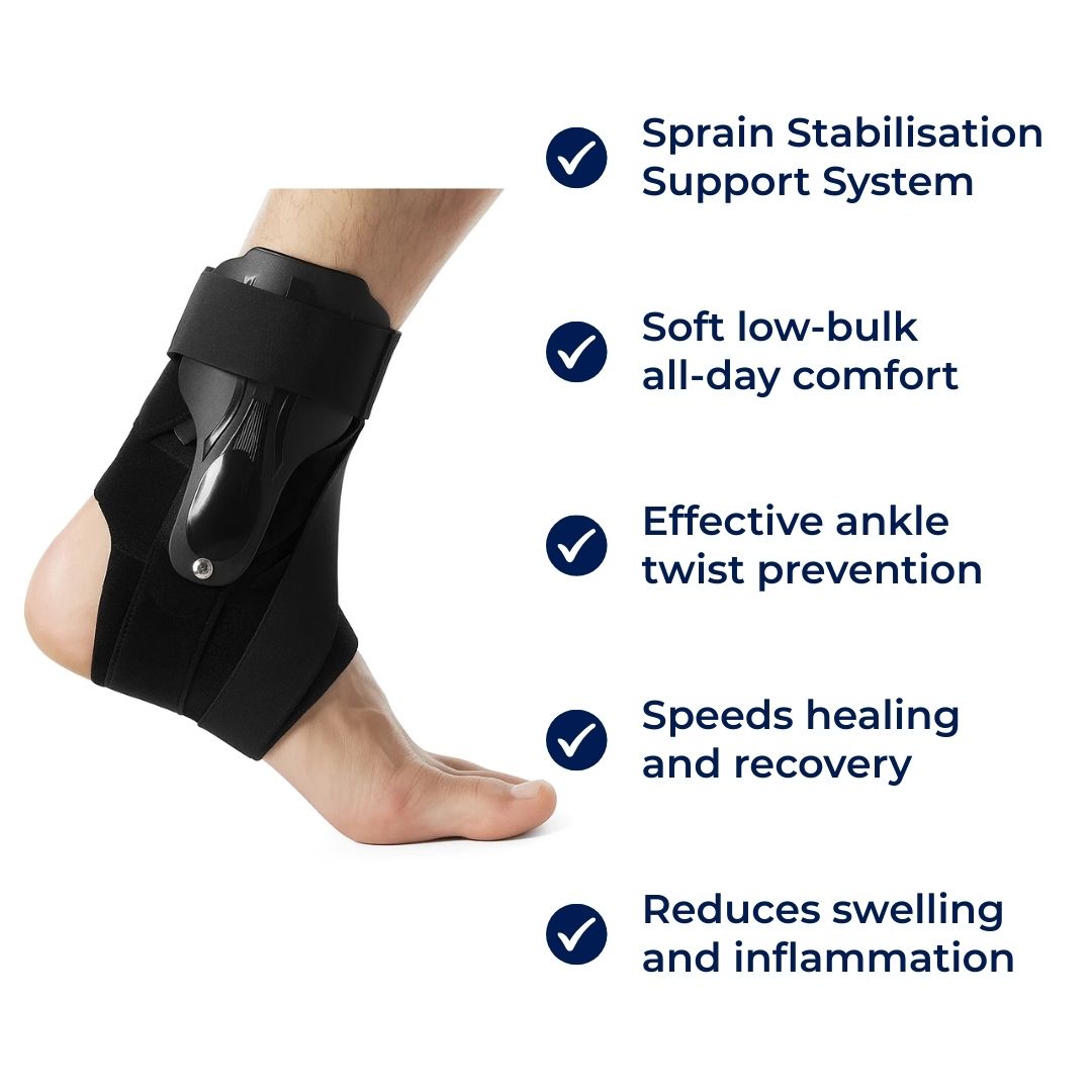 Comfort Ankle Support Brace for Stability and Recovery