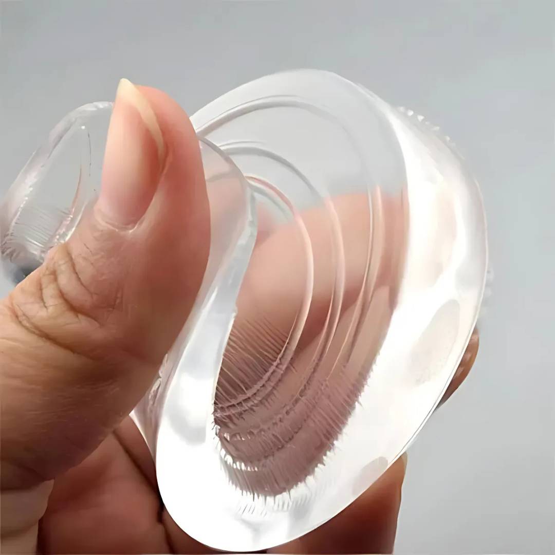 Comfortable Gel Heel Lift Insoles for Pain Relief