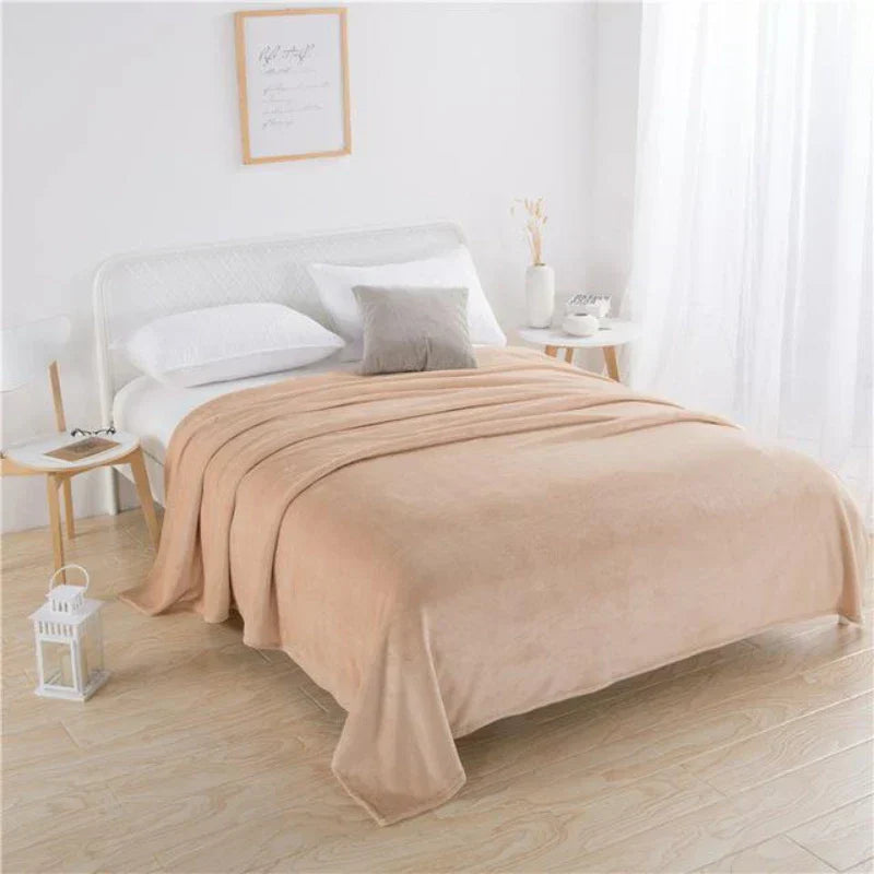 Plush Velvet Throw Blanket