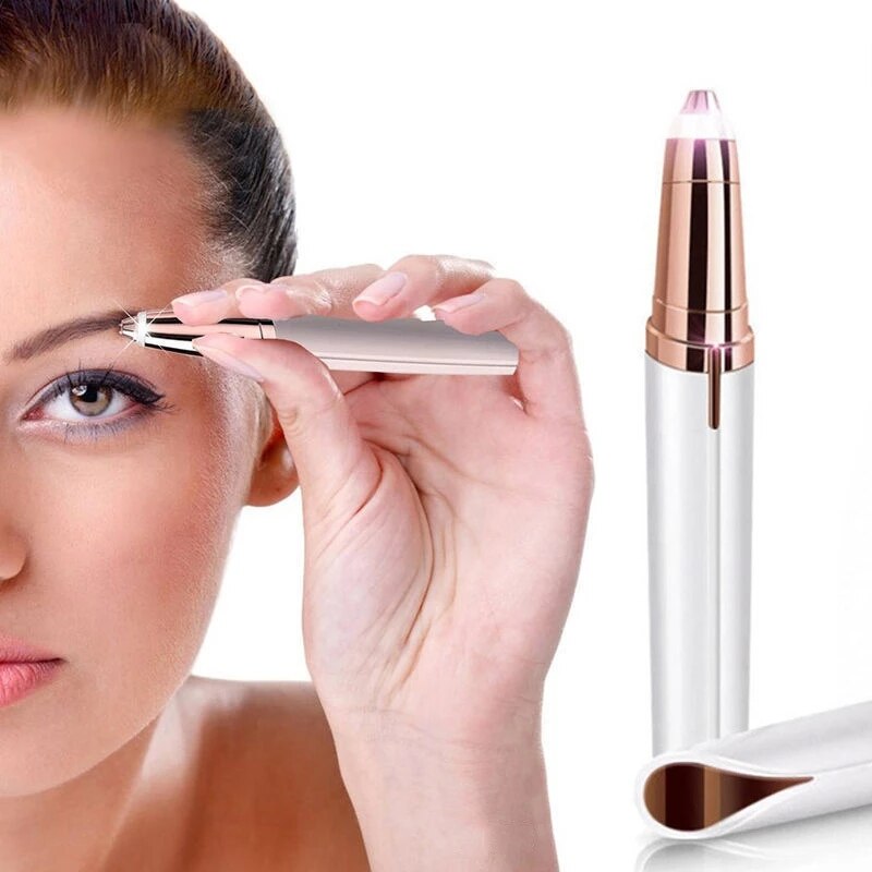 Dual Action Eyebrow and Facial Trimmer