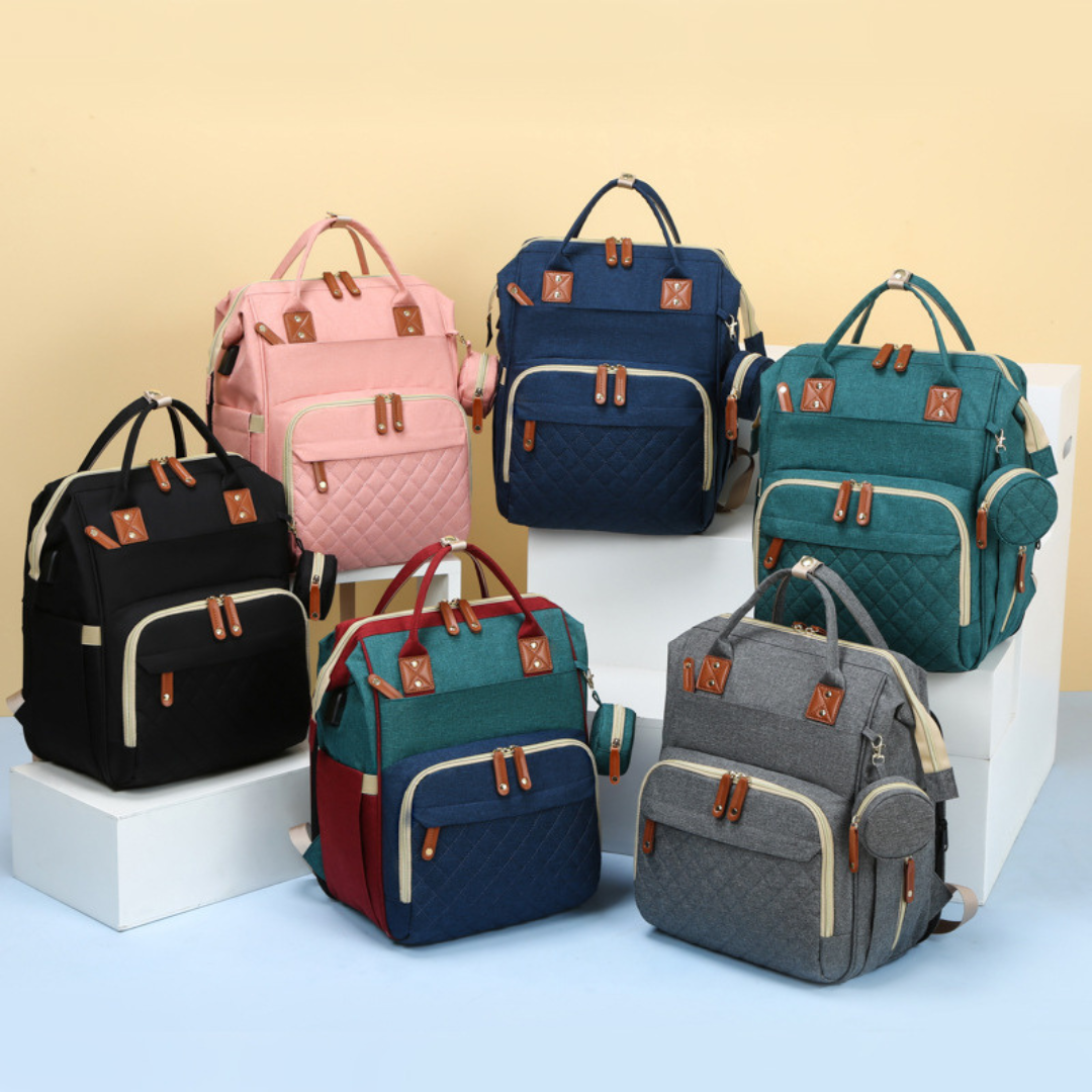 Practical Baby Diaper Bag Backpack with Changing Pad