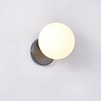 Elegant Glass Ball Gold Table Lamp