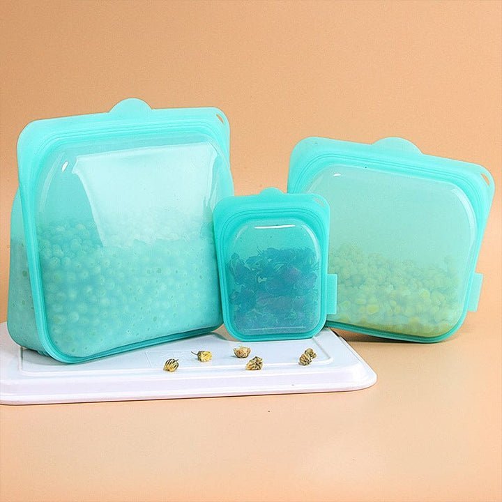 Reusable Airtight Food Bags - Eco Friendly Storage Containers