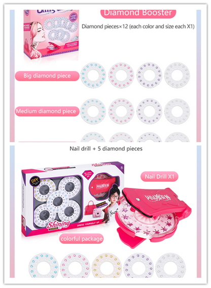 Fun Kids Hair Braider Kit with Beads & Accessories