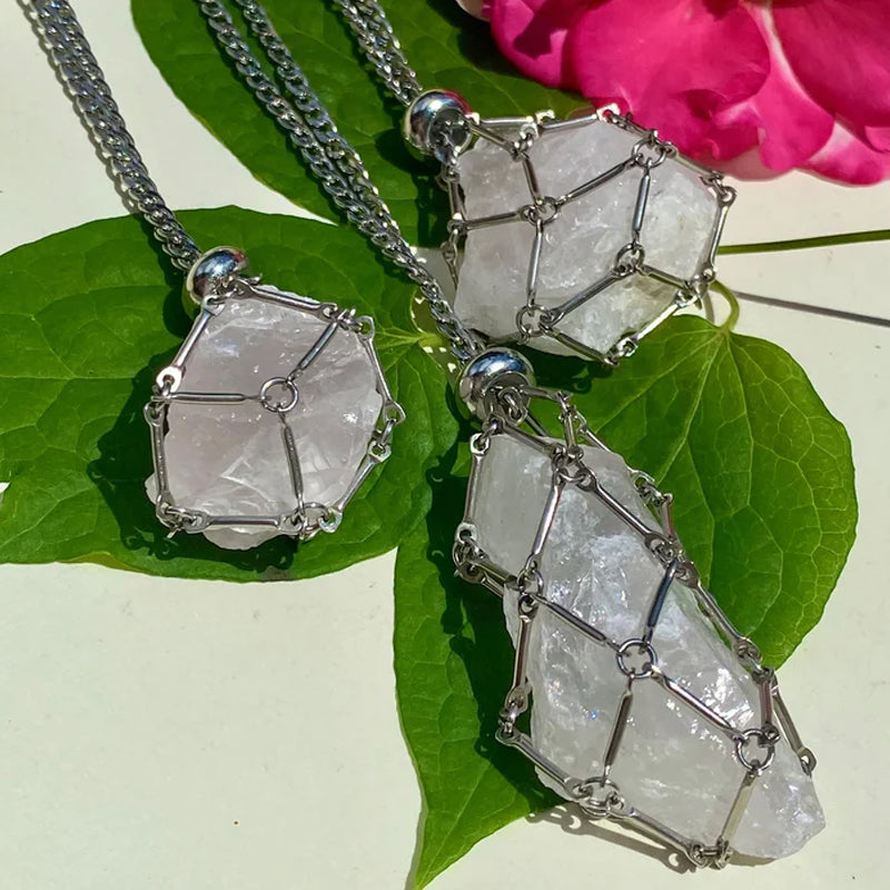 Sparkling Gemstone Pendant Necklace