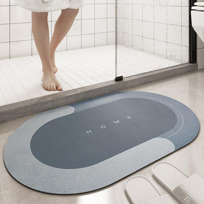 Ultra Absorbent Bathroom Floor Mat, Soft and Fast Drying