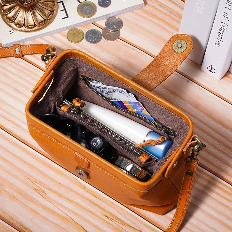 Authentic Handmade Distressed Leather Bag