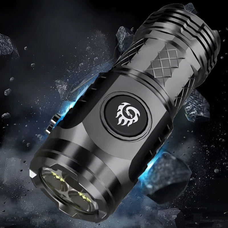 Compact Flashlight with Fun Cartoon Design