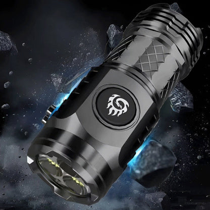 Compact Flashlight with Fun Cartoon Design