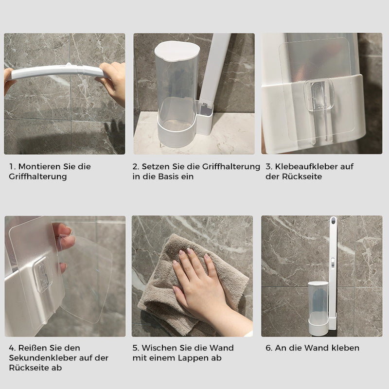 Sanitary Easy Clean Toilet Brush