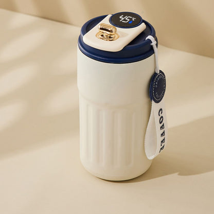Insulated Stainless Steel Smart Coffee Mug 450ml