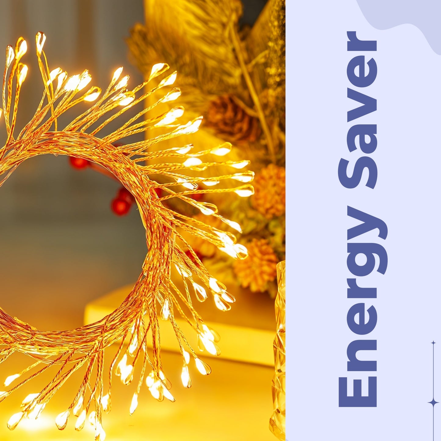 Bright Copper String Fairy Lights - Befez
