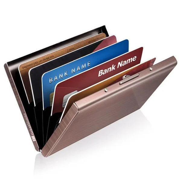 Slim Protective Metal Credit Card Holder