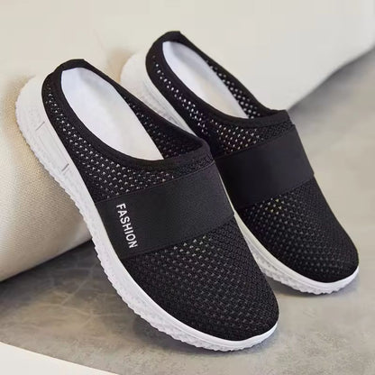 Airy Breathable Mesh Slip On Shoes