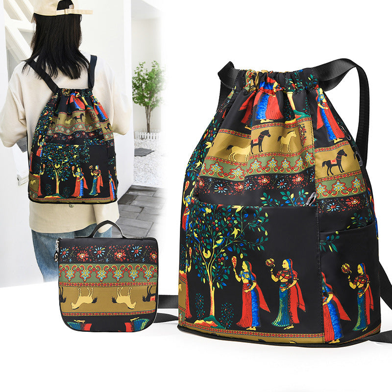 Waterproof Gym Backpack with Wet Dry Separation
