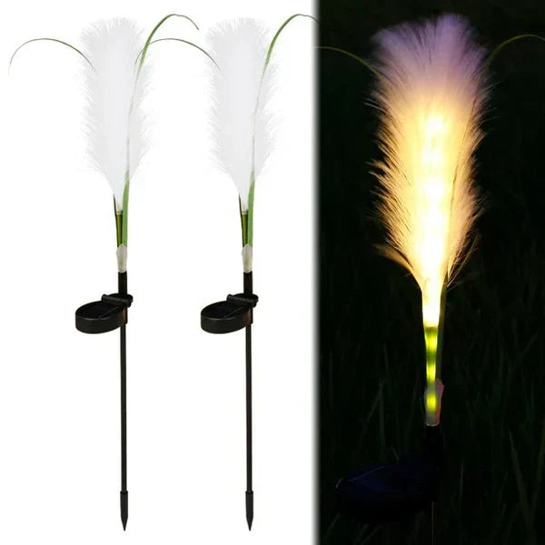Natural Rattan Outdoor Garden Lamp