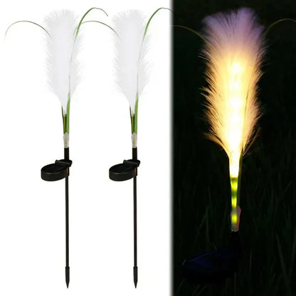 Natural Rattan Outdoor Garden Lamp