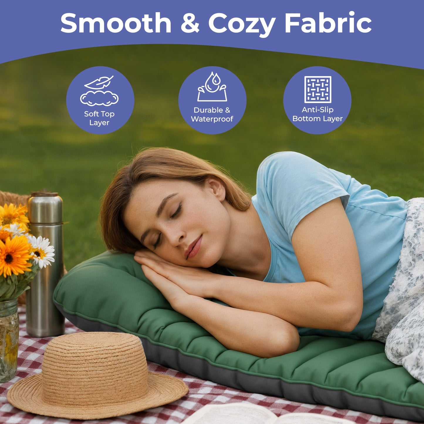 Compact Air Bed Outdoor Sleeping Mattress