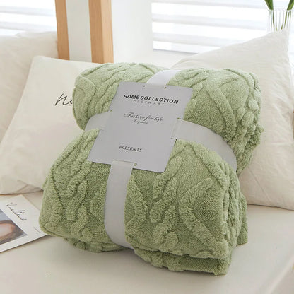 Soft Wool Blanket for Bed