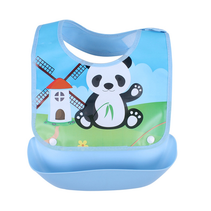 Befez | Baby Bib with Crumb Tray - Easy Clean, Fun Design