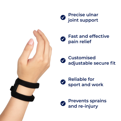 Supportive Wrist Brace for Pain Relief and Sports