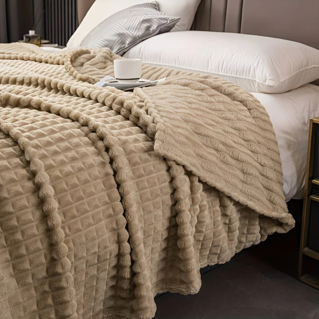 Plush Fuzzy Cozy Throw Blanket