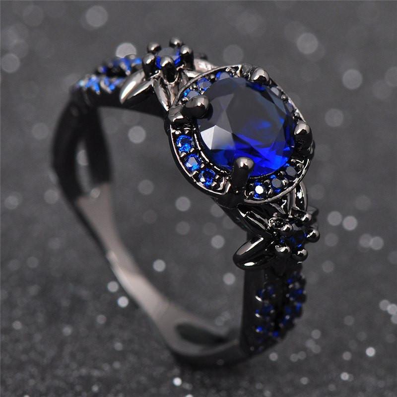 Timeless Black Gemstone Ring