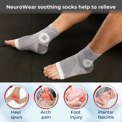 Comfortable Medical Compression Socks for Swollen Feet Relief