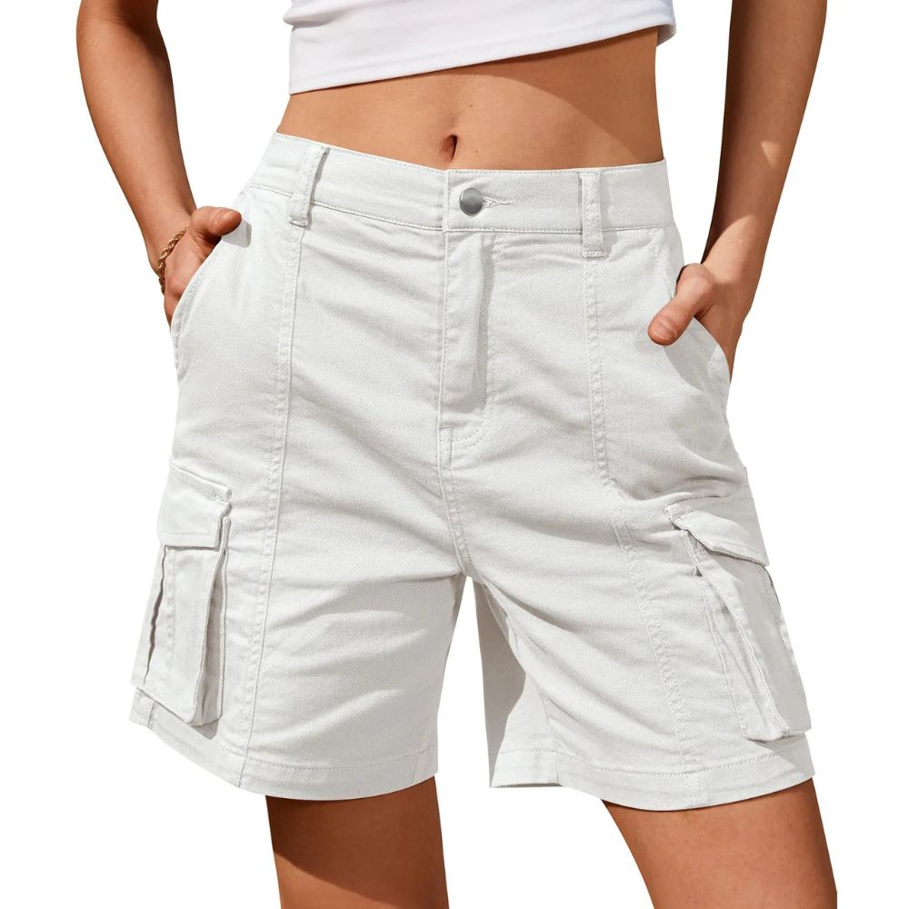 Classic Fit Women's Cargo Work Shorts