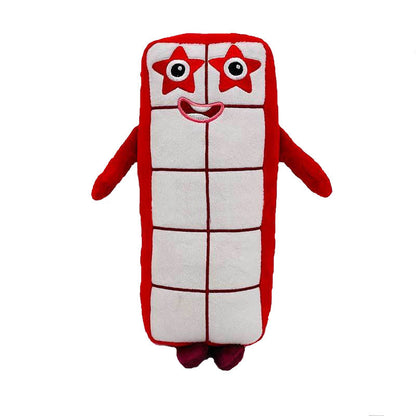 Soft Leather Number Blocks Cute Learning Toy for Kids
