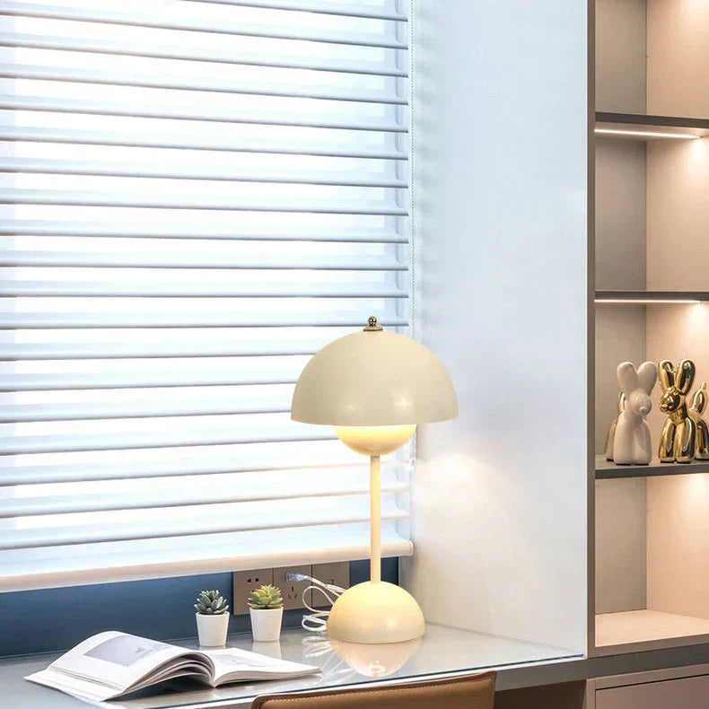 Sleek Metal Desk LED Lamp