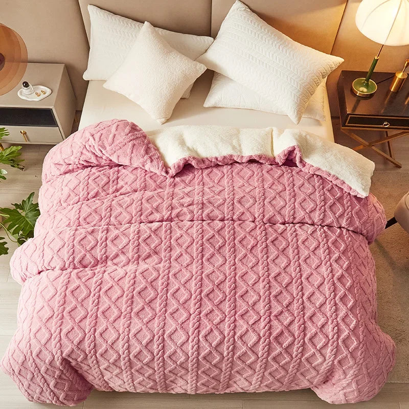 Plush Double Sided Soft Duvet Cover