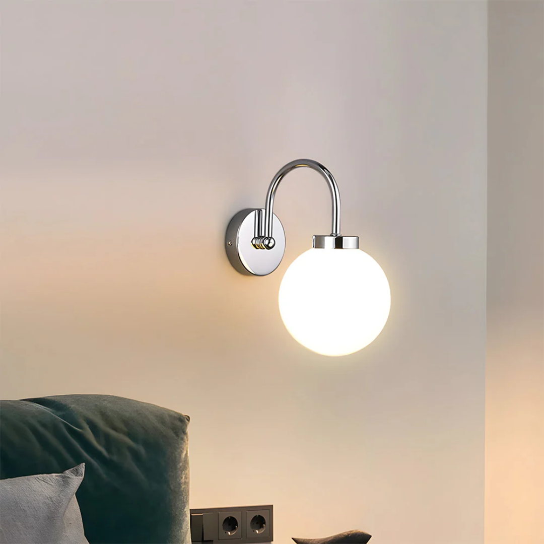 Stylish Glass Ball Table Lamp