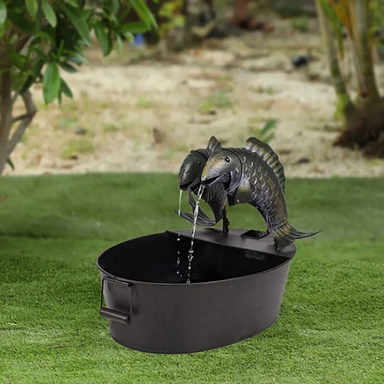 Colorful Garden Water Feature Fountain