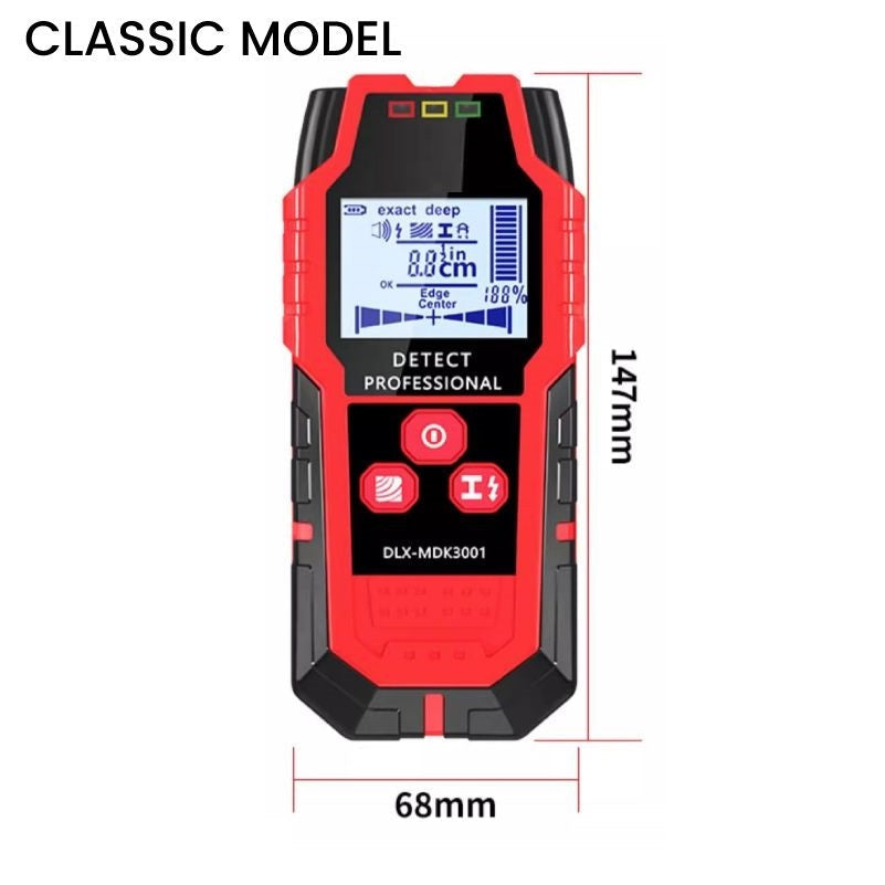 Accurate Pipe and Cable Detector for Walls