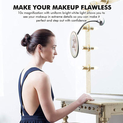 Befez | 10x Magnifying LED Vanity Mirror