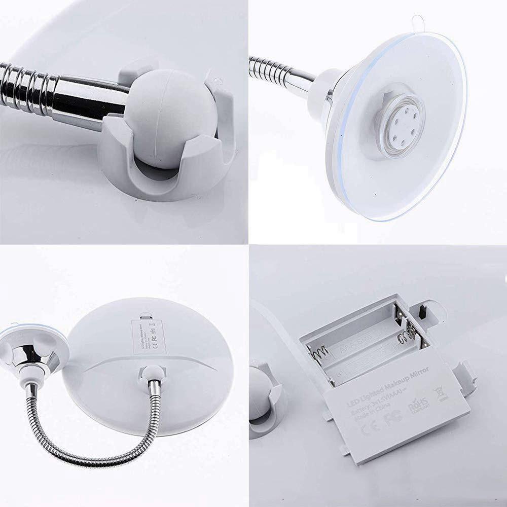 Befez | 10x Magnifying LED Vanity Mirror