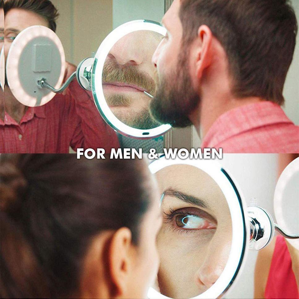 Befez | 10x Magnifying LED Vanity Mirror