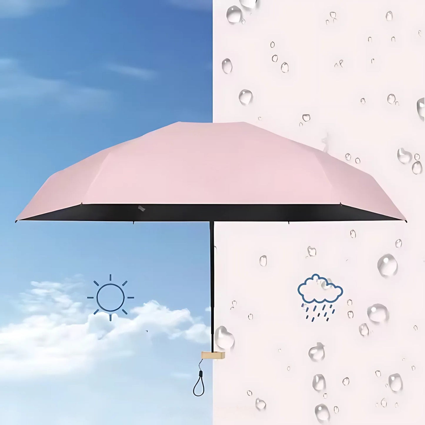 Compact Portable Sun Umbrella
