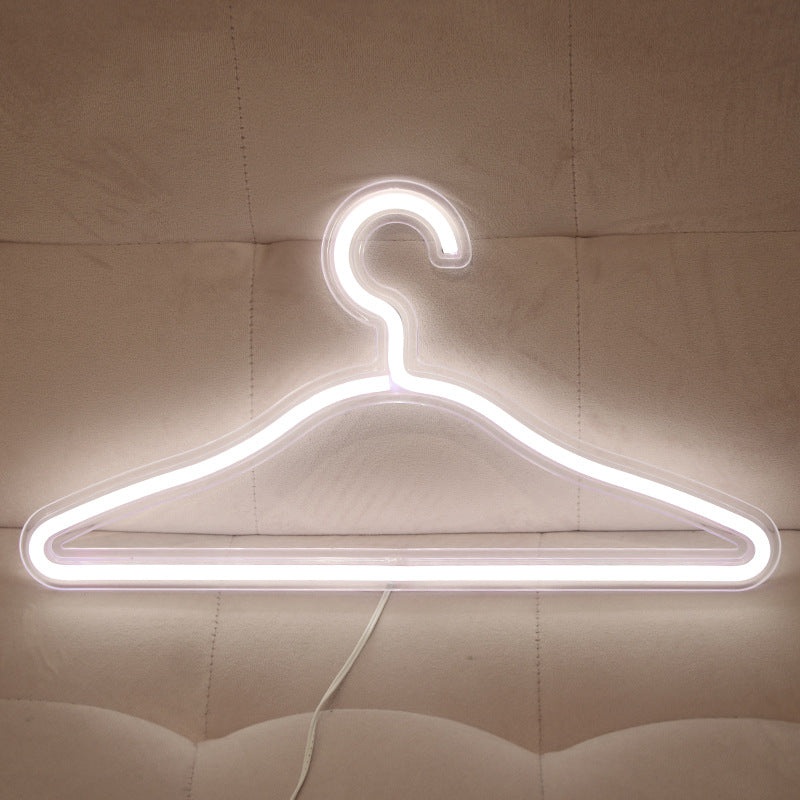 Premium LED Closet Hanger with Bright Rechargeable Light