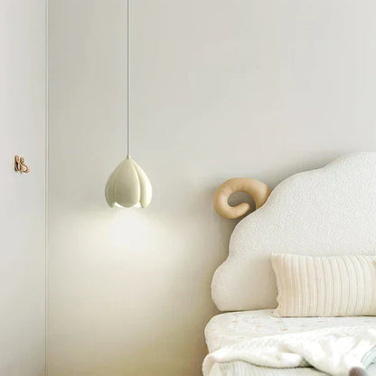 Soft Glow Cream Pendant Light